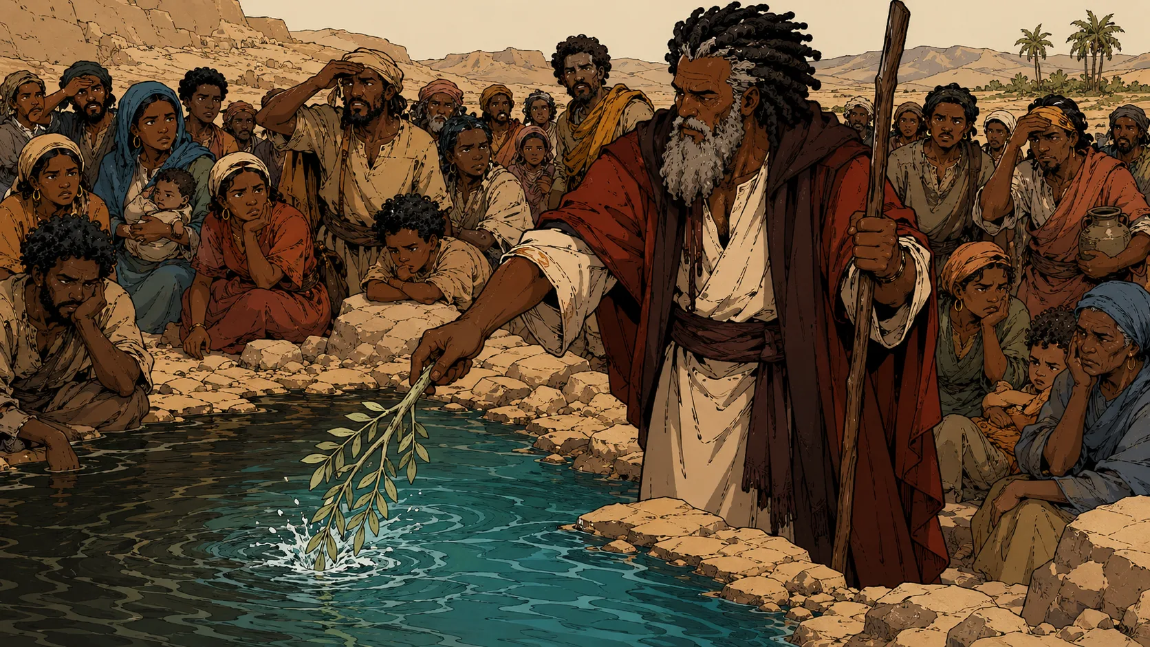 The Bitter Waters of Marah — Exodus 15:22–27
